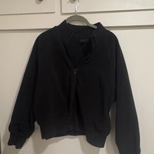 SKIMS Black Zip-Up Jacket - Never Worn!